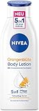 NIVEA Orangenblüte Body Lotion (400 ml), feuchtigkeitsspendende Körpercreme mit Avocado-Öl...