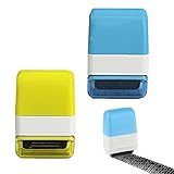 2 StüCk Datenschutz Rollstempel,Adressen SchwäRzen Stempel,Datenschutzstempel,Kurier...