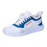 Kempa Kourtfly Jr Sport-Schuhe, weiß/blau, 38 EU
