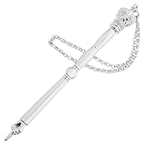 Operitacx Fingerzeiger aus Metall 17cm mit Kronenkopf Präziser Jüdischer Lesezeiger für...