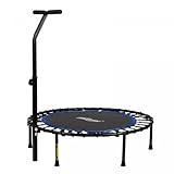 Physionics® Fitness Trampolin - Ø 101 cm, höhenverstellbarer Haltegriff, 120 kg, faltbar,...