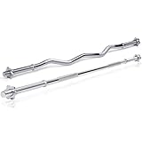 ScSPORTS® Hantelstangen - Set, inkl. Langhantelstange 160cm, Curlstange 120cm, 2 x...