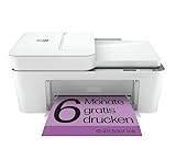 HP DeskJet 4120e Multifunktionsdrucker, 6 Monate gratis drucken mit HP Instant Ink inklusive, HP+,...