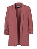 PIECES Damen Pcboss Noos 3/4 Blazer, Apple Butter,XXL