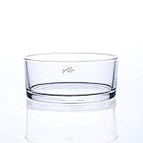 Glasschale Cylinder ø 19, h 8 cm