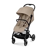 Cybex Gold Kinderwagen Beezy mit One-Pull Harness, Ab Geburt bis ca. 4 Jahre (max. 22 kg), Kompakt...