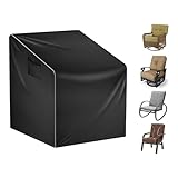 Générique Wasserdichte Schutzhülle für Gartenstühle, Stuhlhussen aus Oxford-Stoff, wasserdicht,...