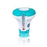 Gre DCT20 - Schwimmendes Dosiergerät mit Thermometer für die chemische Behandlung von...