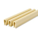 FORTENA Klemmschienen für Sichtschutzstreifen PP Clips Beige RAL1015