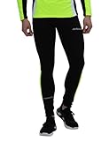 Airtracks Herren Thermo Funktions Laufhose Lang - Winter Running Tight - Warm - Atmungsaktiv -...