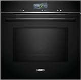 Siemens HM736GAB1, iQ700 Smarter Einbau-Backofen mit Mikrowellenfunktion, 60 x 60 cm, Made in...