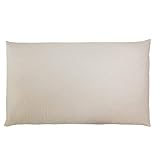 GIRAFFENLAND Bio Hirsekissen 40x60cm, Schlafkissen Bio-Perkal + Bio Füllung, direkt befüllt |...