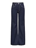 ONLY Female Jeans mit weitem Bein ONLJUICY Hohe Taille Weiter Beinschnitt Jeans