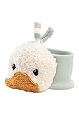 Sterntaler Armrassel Ente Edda Lou, dehnbares Baby Armband aus Stoff mit Rassel für Jungen und...