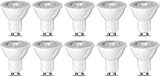 Amazon Basics LED-Leuchtmittel, GU10-Spots, 4.7 W (entspricht 50-W-Glühbirne), Warmweiß, nicht...