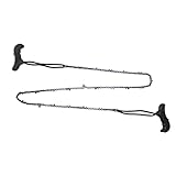 Nosqew Handkettensäge, Tragbare, Zusammenklappbare Überlebenskettensäge, Hochwertiger...