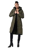 MARIKOO Damen Winterjacke Stepp Winter Jacke gesteppter Wintermantel warm lang Mantel...