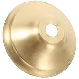 BUGUUYO Messing Lampenfuß Lampenbecher Lampenschirmhalter Klein Robust für Wand und Deckenleuchten...