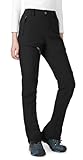 Wespornow Damen Wanderhose Wasserdicht Thermohose Gefüttert Outdoorhose Softshellhose Skihose Warm...