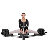 Spagattrainer 180° Beinstrecker Maschine 100 kg Tragfähigkeit Beinspreizer Schwarz Stretching...