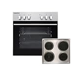 Respekta Einbau-Herdset Edelstahl/Energieeffizienzklasse A / 59 Liter Garraum / 6...