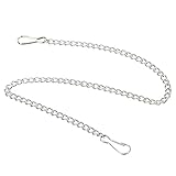sourcing map Hängende Kette mit Schnappclips, 39,5 cm, Gartenpflanzenaufhänger für Schilder,...