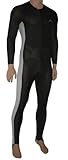 Scubatec Lycra Anzug, Unterzieher (schwarz-Weiss, XS / 46)
