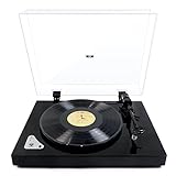Vinyl Plattenspieler,Teglu Vinyl Schallplattenspieler Bluetooth 33-45 U/min Vinyl Record Player mit...