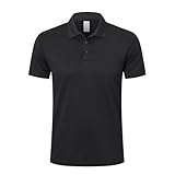 ZENGVEE Poloshirt Herren Kurzarm Golf Polo T Shirt Männer Atmungsaktives Schnelltrocknend Tshirt...