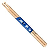 CASCHA Maple 5B Drumsticks - ideal für sanften Rock - Allrounder Schlagzeug-Sticks für...