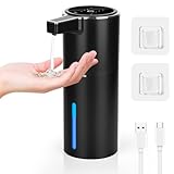 Gaethra Seifenspender Automatisch, 420ml Elektrischer Seifenspender mit Sensor, Seifenspenders...