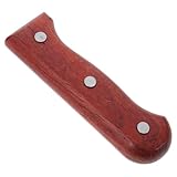 ERINGOGO Brauner Holzmessergriff Ersatz für Küchenmesser Gemüsehacker Universeller Ergonomischer...
