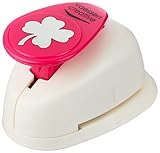 Vaessen Creative 21435-014 Motivstanzer, Medium Stanzer Klee vier, Ausstanzung 2,5 cm Weit, Metall,...
