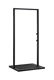 Steinbach Solardusche The Gate – 049095Y – Selbststehende Gartendusche in Schwarz mit 30 l...