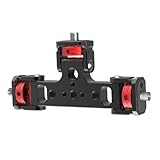 Luobannm Adapter Triple Telefonhalter Stativ Mount 180-Grad Neigungskopf Vlogging...