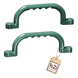 h2i 2 Stück Haltegriffe Spielturm & Klettergerüst | Handgriff aus Kunststoff für Stelzenhaus &...