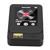 Bluetooth5.0 MP3-Musik-Player, Tragbarer HiFi-Touchscreen-MP3-Player mit Wecker, Aufzeichnung,...