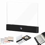 Dewppxi Smart LED Book Light, Tragbare Flaches Buchlicht, Intelligente LED Buchlampe, Augenschutz...