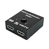 Video-Splitter,Video-Signal-Splitter | 1 in 2 Out Videoverteiler,3D-Auflösungen...