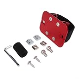 Valixirant Hinterradträger aus Aluminiumlegierung, Nylon-Gurt, passend für die meisten Fahrzeuge...