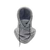 Sherpa Hood, Wildson Sherpa Hood, Sherpa Hood Ski Mask, Warme Plüsch-Fahrradhaube, Balaclava...