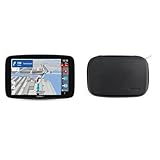 TomTom LKW-Navi GO Expert Plus & Premium Ledertasche 7 Zoll für TomTom GO Discover, GO Camper Max...