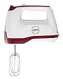 Lumme Handmischer, 250 W, elektrischer Handmixer mit 5 Geschwindigkeiten und Auswurfknopf, 2...