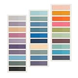 600 Stück Haftstreifen aus Kunststoff – Selbstklebende Haftnotizen Tabs in Pastellfarben –...