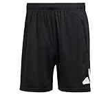 adidas Herren Train Essentials All Set Training Shorts, Black / White, S