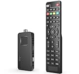 DCOLOR DVB-T2 Digitaler terrestrischer Decoder 2025, Mini HDMI TV-Stick versteckt hinter dem TV,...