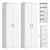 mokebo® Mehrzweckschrank Set 2-teilig 'Die Allzweckwaffe', Schrank-Set mit Aktenschrank &...