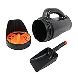 Handgeführter Düngerstreuer – Tragbares Garten- und Rasenwerkzeug, Handstreuer für...