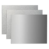 AlumaComp Aluminium-Archivmalerei und Montageplatte, 61 x 76 cm, 3 Stück, doppelseitig, 100 %...