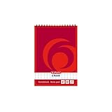 Herlitz 110734 Spiralnotizblock A7, 50 Blatt 10 Stück